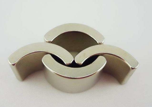 Kellin Neodymium Magnet Arc High Power Arc Magnet NdFeB N42 Axial Segment Quality Neo Arc For Industrial
