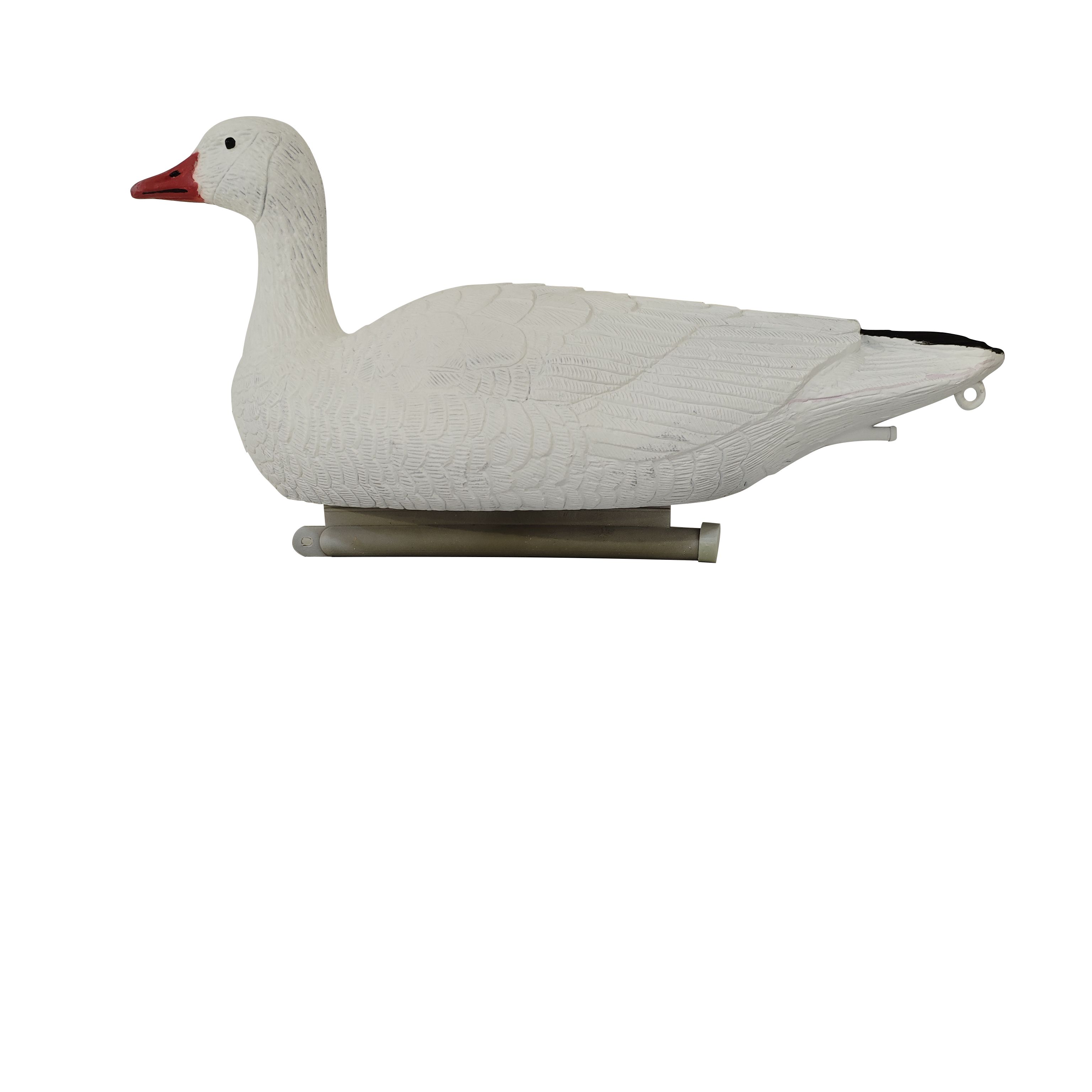 420g Floatable Snow Geese Decoy 3D Lifelike EVA Hunting Bait Anti Reflective Light Weight