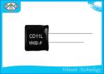 Low Voltage Aluminum Electrolytic Capacitors CD11L 10V 22uF For Air Conditioners