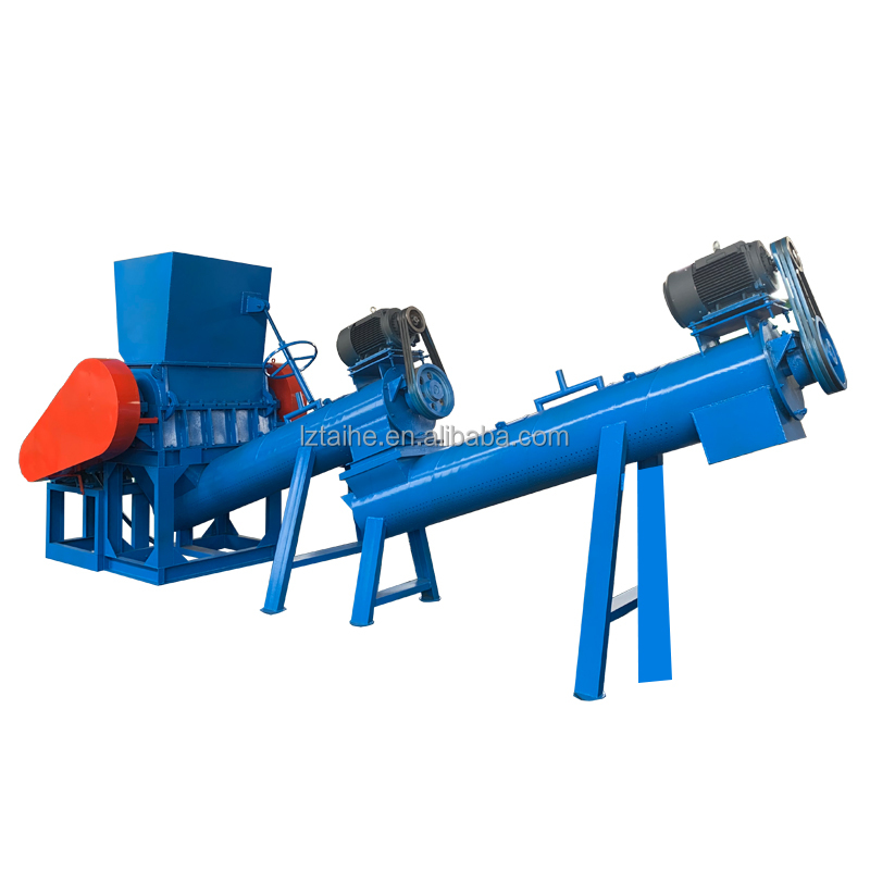 High Floating Washing Tank For PE PP HDPE LDPE Waste Plastic Recycling Washing Line