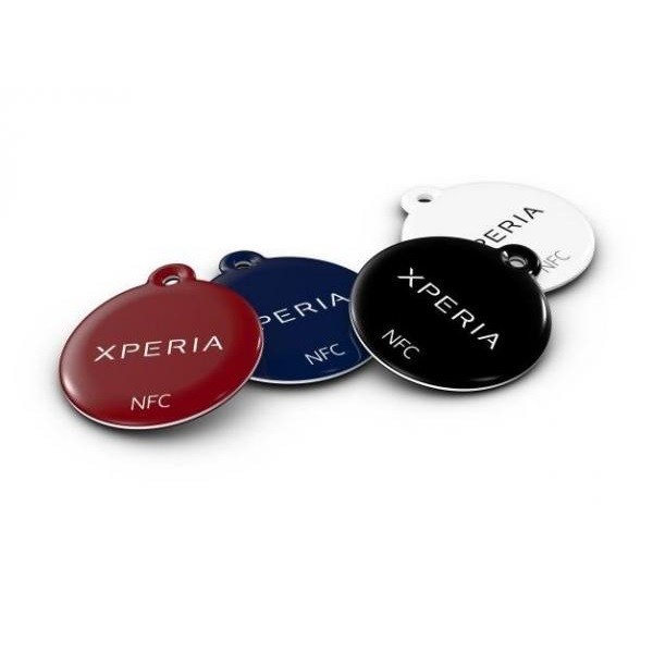 NFC Animal ID Tags RFID Pet Key Ring UV CMYK Printing With 213 215 Chip