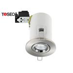 Recessed Gu10 Fire Rated Downlights Diecasting Aluminium 90mm Cutting