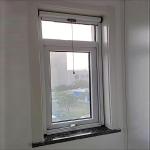 Powder Coating Finishing Black Aluminium Casement Windows