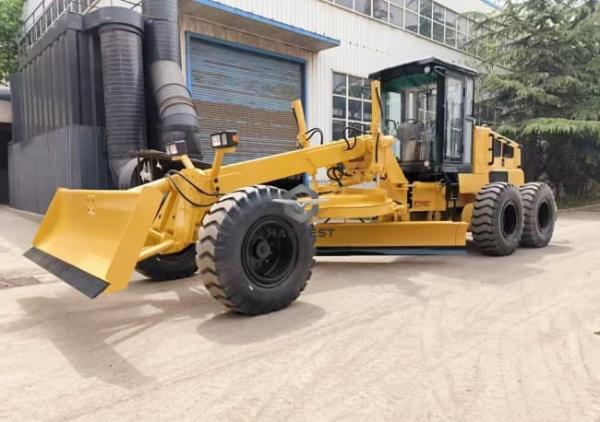 Cheap 132KW Motor Grader PY180C 3965mm Blade with Front Dozer & Rear Ripper for sale