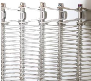 Quality Stainless Steel Wire Link Herringbone Conveyor Belt For Sushi wholesale