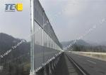 Fireproof Freeway Sound Barrier Noise Cancellation For Railway / Highway