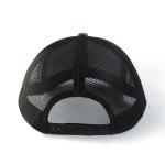 OEM ODM Outdoor 6 Panel Fishing Trucker Hat With Leather Patch