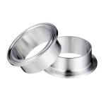 Short Type Stainless Steel Tri Clamp Fittings For Food Industries