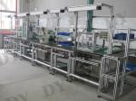 4040 Assembly Line Structural Aluminum Profiles Sandblasting