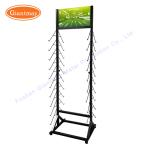 Double sided Ceramic Wood Panel Rack Tile Display Stand