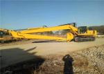 55 Feet PC450 Komatsu Boom , Long Reach Arm To Desilting The River CE Approved