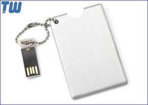 Quality Full Metal Big Printing Area Name Card 64GB Thumb Drive Stick wholesale