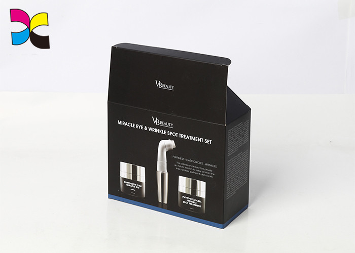 CMYK Printing Custom Paper Box Packaging / Magnetic Closure Gift Box