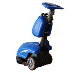 Blue Floor Scrubber With 350mm Cleaning Width New Energy Lead Acid Battery
