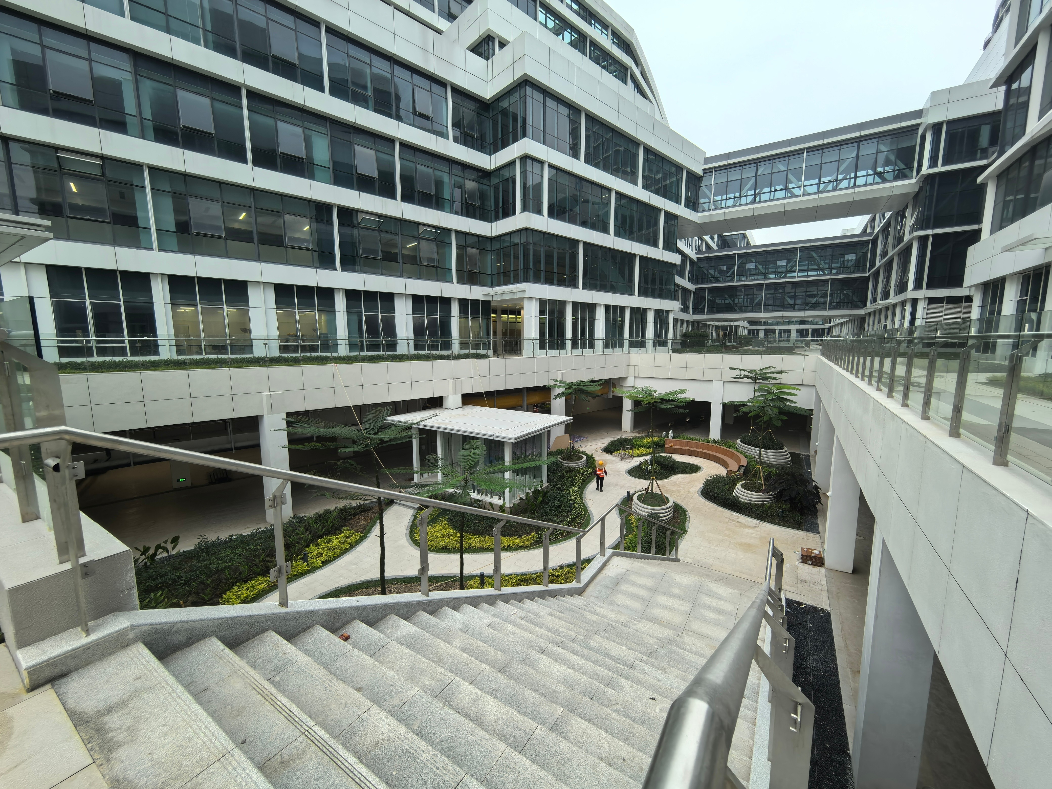 Fire Rated ACP Sheets With Anodized Coating Stone Grain Texture For Column Casings