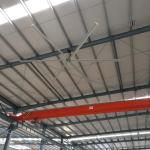 Automatic Metal Blade Outdoor Exhaust Large HVLS Fans
