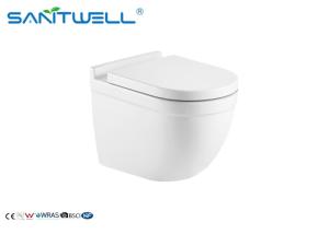 Quality Fashionable Rimless Wall Hung Toilet European Style For Bathroom 520 * 360 * 410mm wholesale