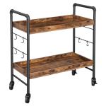 Bar Cart for Sale, Kitchen Trolley Cart, Industrial Rolling Cart, Trolley Cart