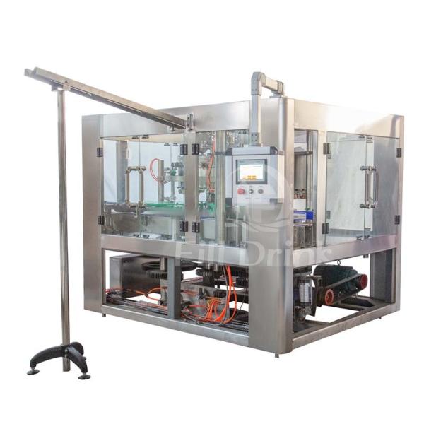 8000CPH Juice Can Filling Machine Aluminum Sot Environmental Lid Can Filling