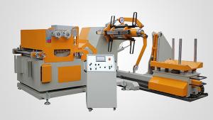 Quality LPG Cylinder Decoiler Combined Straightener Feeder 65m/Min wholesale
