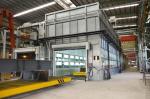 Steel Profile Paint Line Metal Fabrication Paint Booth Spray Painting Production