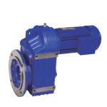 OEM FA Bevel Helical Gear Box Motor Flange Mounted Speed Reducers