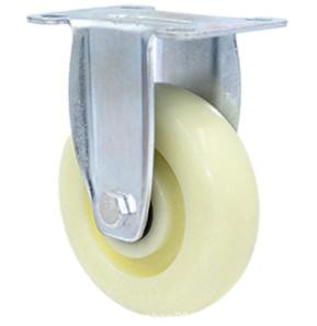 Quality 4 Inch Nylon Caster Wheel Fixed Casters Rigid Caster Wheels wholesale