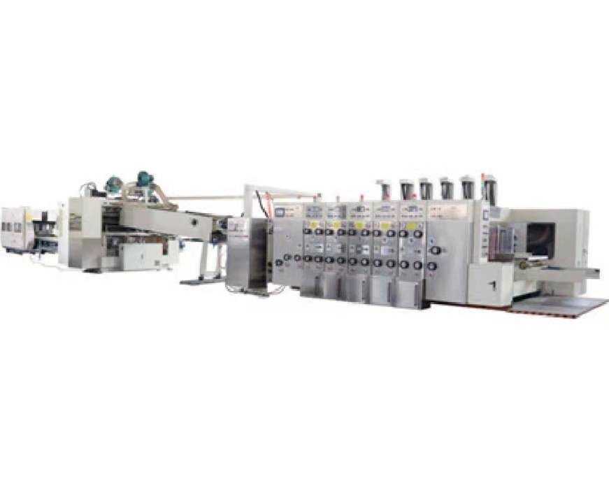Servo 3/5/7 Ply Fully Automatic Carton Box Making Machine
