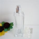 perfume bottle 50-170ml recycled glass bottles black blue red pink green cap