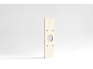 Quality Sand Yellow Fire Insulation Board Shock Resistant Multipurpose wholesale