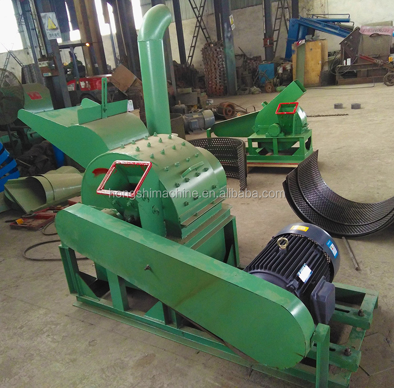 Tree Log Wood Crusher Biomass Pellet Machine High Capacity