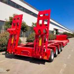 Anton Four-Wire Eight-Axis Excavator Special Transport Vehicle Lowbed Trailer