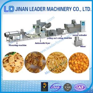 Quality Low consumption bugles corn chips sala food processing equipments wholesale