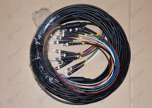 Quality Armored Fiber Optic Patch Cord , 8 Cores Multimode Fiber Optic Patch Cables wholesale