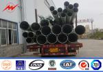 6-18m Solar Street Light Pole , Tubular Steel Pole