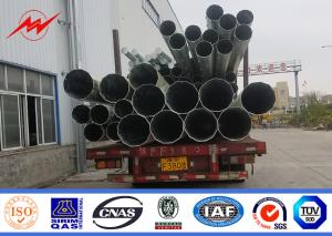 Quality Galvanization 18m Steel Utility Pole Power Line Pole For 33kv Transmission Line wholesale