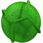 Kitchen Red Top Rated Strainer Stovetop Eco-friendly Food Grade Customized Color