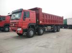 8X4 Drive Wheel HOWO 12 Tires Tipper Truck Dump Truck for ≤5 People at