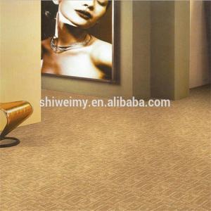 Quality Modern design 60*60cm brown nylon floor carpet tile wholesale