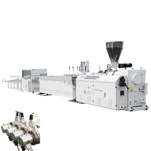 Quality Four Cavity PVC Conduit Pipe Making Machine 16-32mm PVC Electric Cables Pipe Extrusion Line wholesale