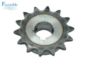 Quality Chain Wheel 14 Teeth Motor Drive For Auto Spreader Parts 050-025-009 wholesale