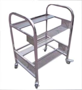 Quality Stainless Steel 2 Tiers Feeder Trolley PANASERT MSR Machinery Spare Parts wholesale