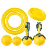 Interactive EVA Indestructible Tennis Ball Float Unbreakable Tennis Balls For
