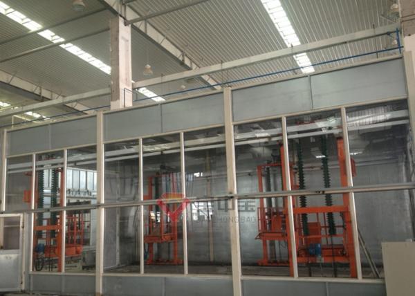 Customied Bus Spray Booth Painting Production Line For Yutong Bus Paint