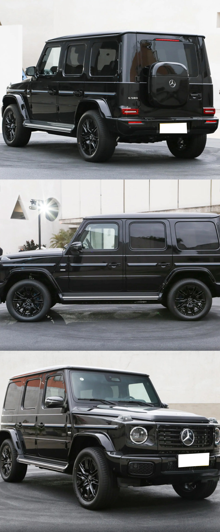 2025 Luxury 5 Seats Mercedes Benz EV Benz G Class SUV Fully Electric Car