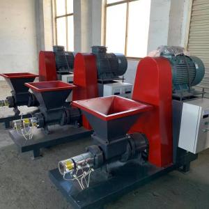 Quality 18.5kw Sawdust Biomass Briquetting Machine 280kg/H Biomass Charcoal Making Machine wholesale