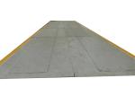 U Steel LCD Truck Scale Weighbridge Concrete Pouring Synthetic