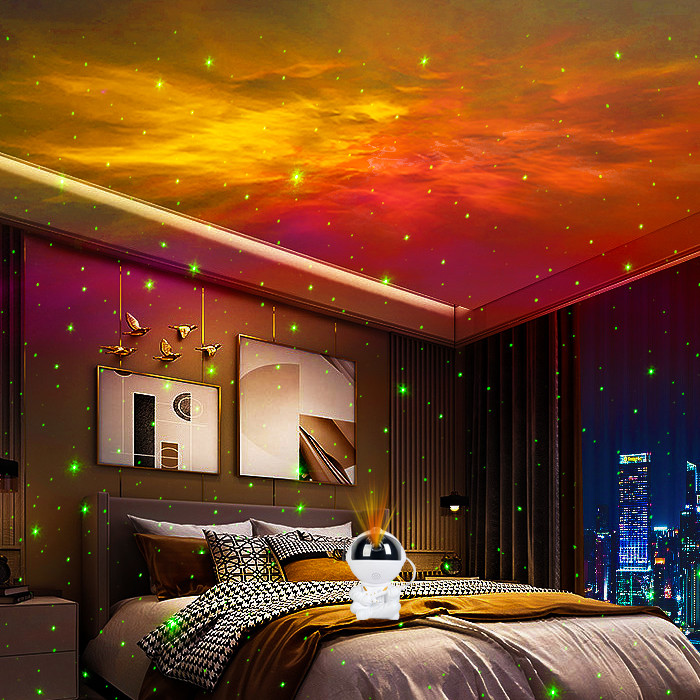 Multiscene LED Galaxy Space Projector ABS PVC Material Practical