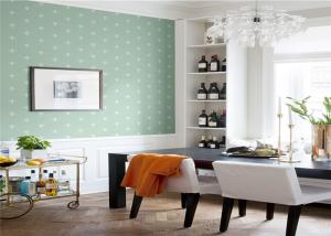 Quality Non Woven Removable American Style Wallpaper Flower Design 5.3 Sqm / Roll wholesale