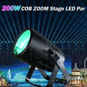 Quality IP65 DMX Led Cob 200w Par Lighting Outdoor Christmas Lights RGBW wholesale